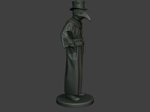 hans plague doctor pds002 Modello di stampa 3D