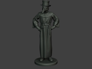 hans plague doctor pds002 Modello di stampa 3D