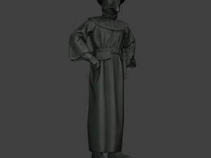 hans plague doctor pds002 Modello di stampa 3D