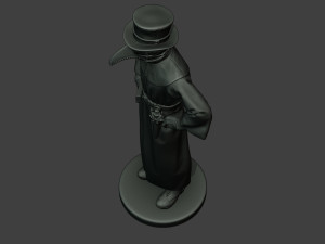hans plague doctor pds002 Modello di stampa 3D