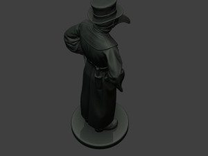 hans plague doctor pds002 Modello di stampa 3D