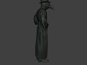 hans plague doctor pds002 Modello di stampa 3D
