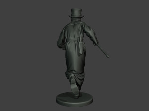 hans plague doctor pds004 3D Baskı Modeli
