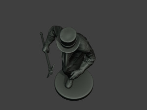 hans plague doctor pds004 3D Baskı Modeli