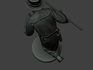 hans plague doctor pds004 3D Baskı Modeli