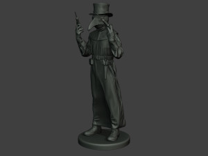 hans plague doctor pds005 3D printmodel