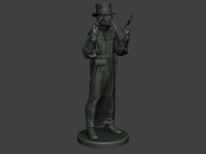 hans plague doctor pds005 3D printmodel