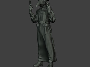 hans plague doctor pds005 3D printmodel