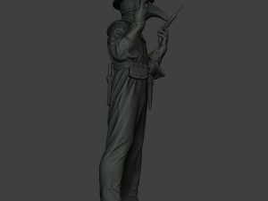 hans plague doctor pds005 3D printmodel