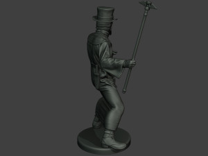 hans plague doctor pds006 3Dプリントモデル