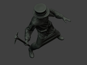 hans plague doctor pds006 3Dプリントモデル