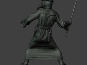 hans plague doctor pds006 3Dプリントモデル