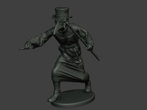 hans plague doctor pds007 3D Принт Модель