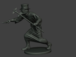 hans plague doctor pds007 3D Принт Модель