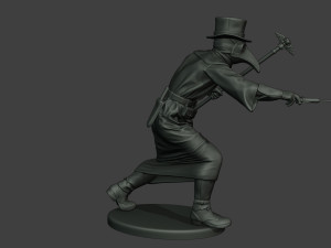 hans plague doctor pds007 3D Принт Модель