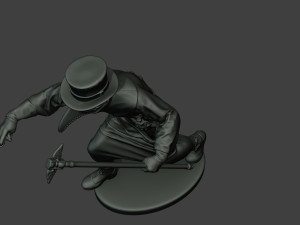 hans plague doctor pds007 3D Принт Модель