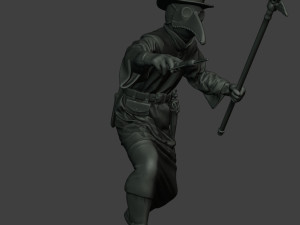 hans plague doctor pds007 3D Принт Модель