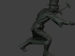 hans plague doctor pds007 3D Принт Модель