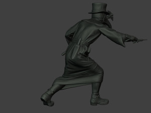 hans plague doctor pds007 3D Принт Модель