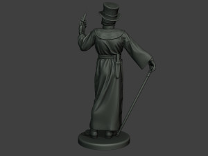 hans plague doctor pds008 3D Print Model