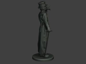 hans plague doctor pds008 3D Print Model