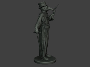 hans plague doctor pds008 3D Print Model