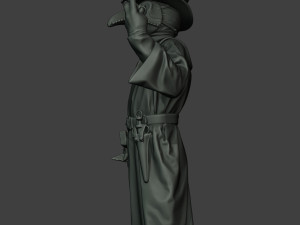 hans plague doctor pds008 3D Print Model