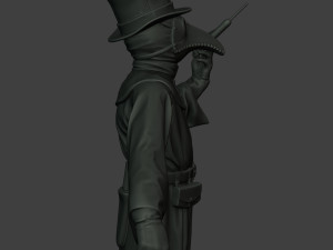 hans plague doctor pds008 3D Print Model