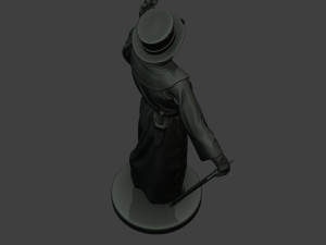 hans plague doctor pds008 3D Print Model