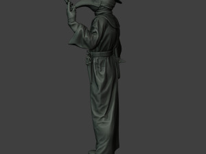hans plague doctor pds008 3D Print Model