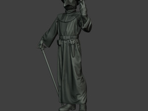 hans plague doctor pds008 3D Print Model