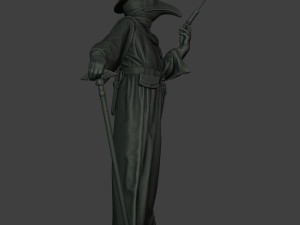 hans plague doctor pds008 3D Print Model