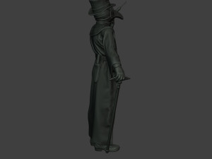 hans plague doctor pds008 3D Print Model