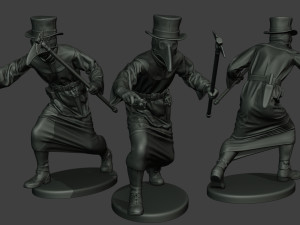 hans plague doctor pds pack 1 Modèles 3D en vedette