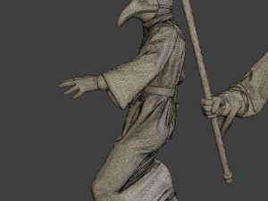 hans plague doctor pds pack 1 Modèles 3D en vedette
