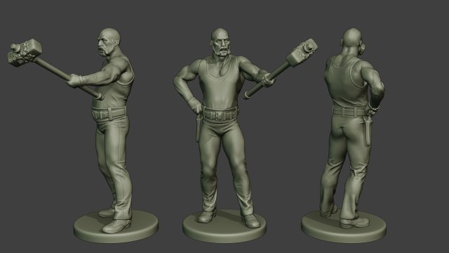 bill hammerman bh1 0002 Modelo de Impressão 3D .c4d .max .obj .3ds .fbx .stl .blend