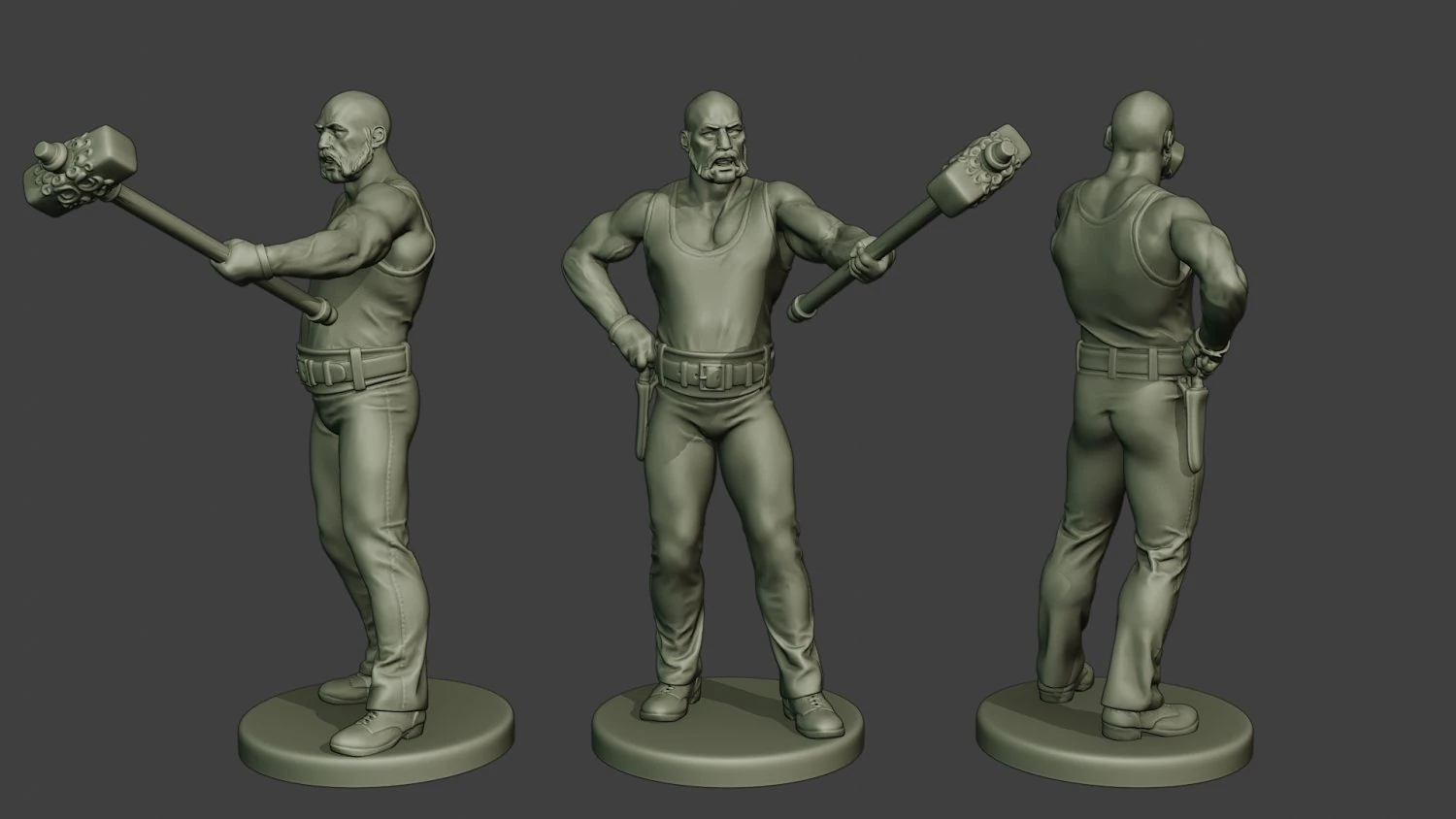 bill hammerman bh1 0002 3D Print Model .c4d .max .obj .3ds .fbx .stl .blend