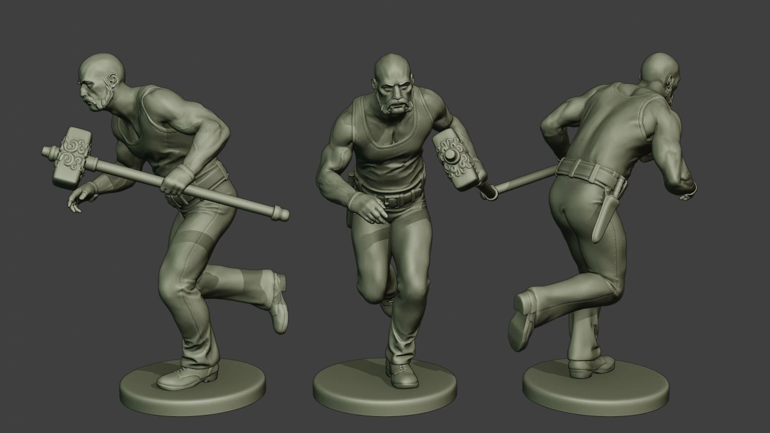 bill hammerman bh1 0004 3D Print Model .c4d .max .obj .3ds .fbx .stl .blend 