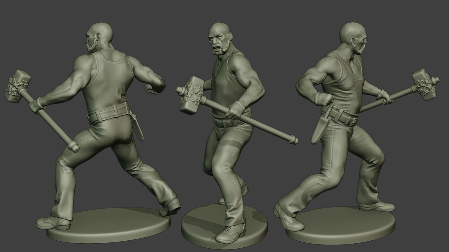 bill hammerman bh1 0005 3D Print Model .c4d .max .obj .3ds .fbx .stl .blend