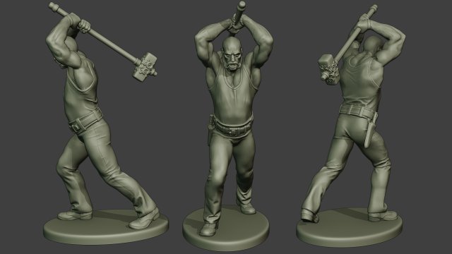 bill hammerman bh1 0006 3D 프린트 모델 .c4d .max .obj .3ds .fbx .stl .blend