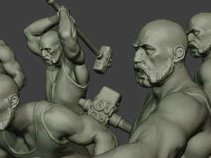 bill hammerman bh1 pack 1 3D Print Model