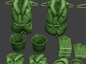 us naval objects pack1 3D Print Model