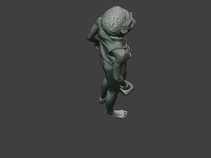 casual zombie female cz1 0004 Model do druku 3D