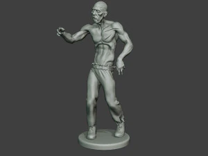 casual zombie male cz1 0001 3D Print Model