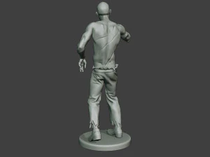 casual zombie male cz1 0001 3D Print Model