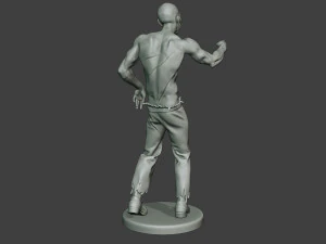 casual zombie male cz1 0001 3D Print Model