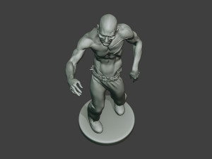 casual zombie male cz1 0001 3D-Druckmodell