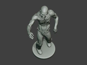 casual zombie male cz1 0001 3D Print Model
