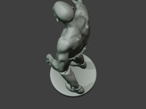 casual zombie male cz1 0001 3D-Druckmodell
