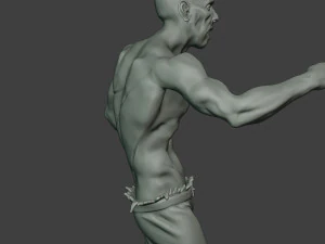 casual zombie male cz1 0001 3D Print Model